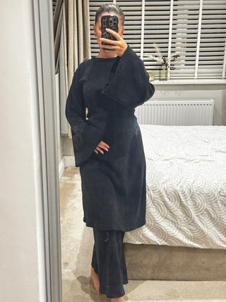 Plush Belt Kameez Co Ord