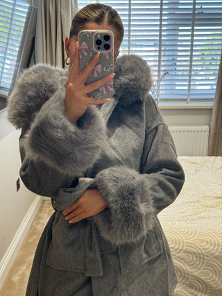 Maxi Fur Jasmine Coat