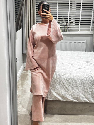 Plush Belt Kameez Co Ord