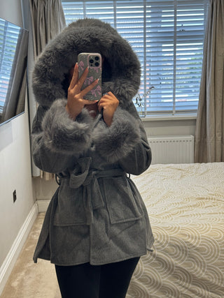 Maxi Fur Jasmine Coat