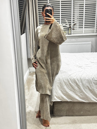 Plush Belt Kameez Co Ord