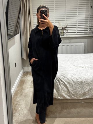 Plush Pocket Dress