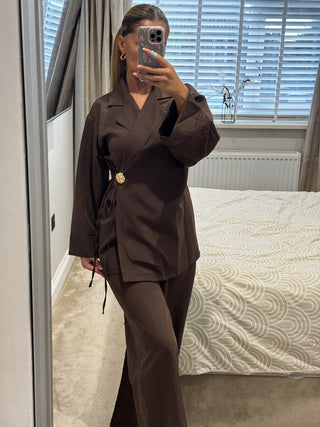 Rose Blazer Co Ord