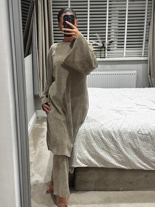 Plush Belt Kameez Co Ord