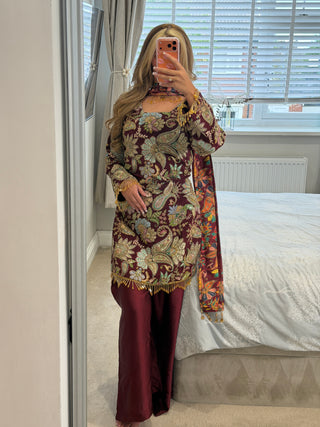 Mehaar Burgundy