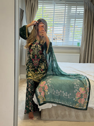 Khadi Print Emerald x