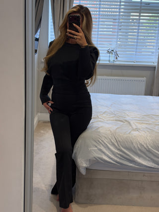 Molly Ruffle Noir