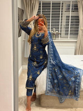 Blue Luxe x