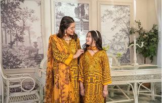 M Prints - Mummy&Me - Mustard