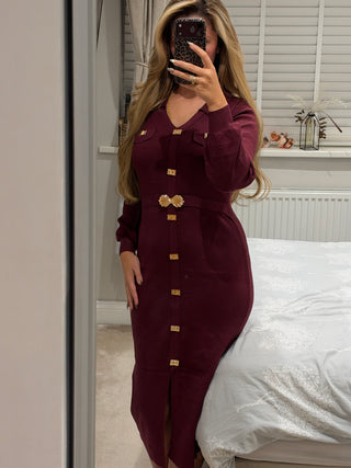 Midaxi Burgundy