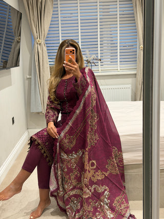 Luxe Maria Burgundy 💕