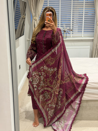 Luxe Maria Burgundy 💕