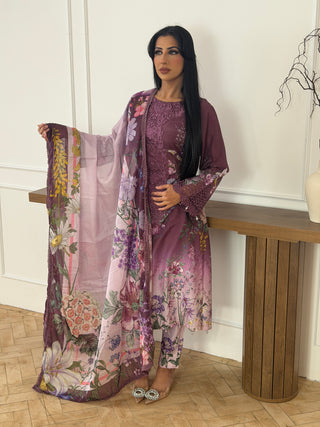 Maria Floral Purple x