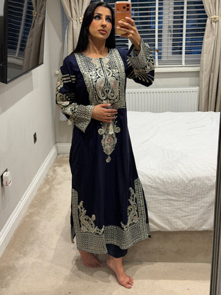 Ethnc Kaftan Navy x
