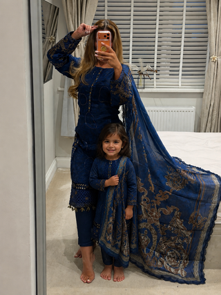 Luxe Maria Royal Blue Kids 💕