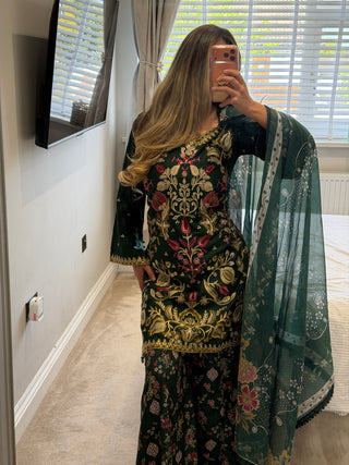 Khadi Print Emerald x