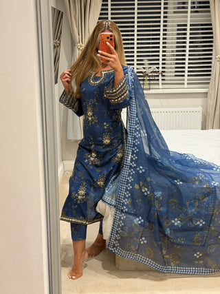 Blue Luxe x
