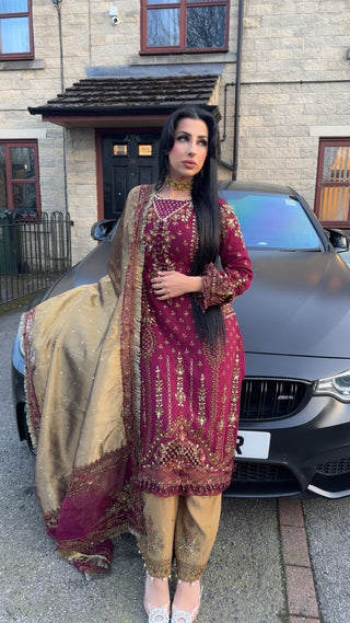 Luxe x Anam Maroon