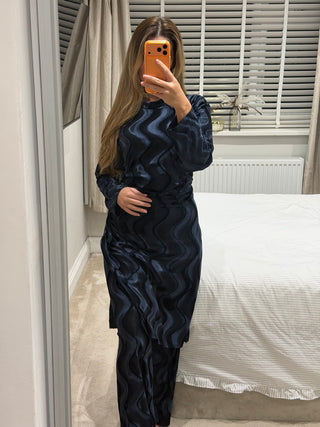 Sofia Belted Velvet Co Ord