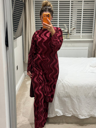 Sofia Belted Velvet Co Ord