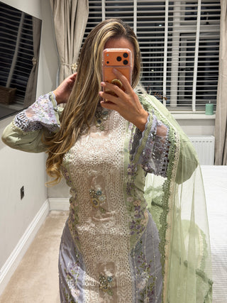 Maria Luxe Pastel Green x