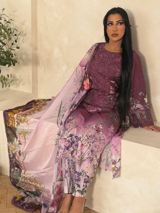 Maria Floral Purple x