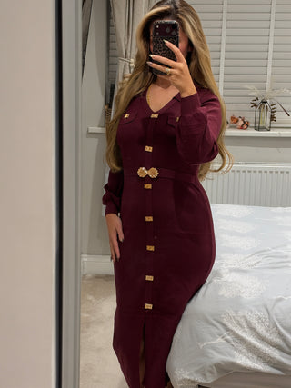 Midaxi Burgundy