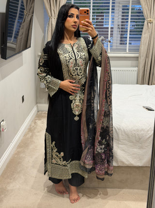 Ethnc Kaftan Black x
