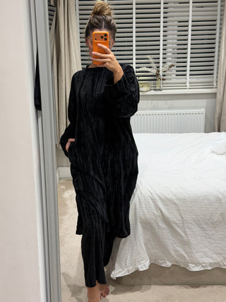 Esra Velvet Pocket Co Ord