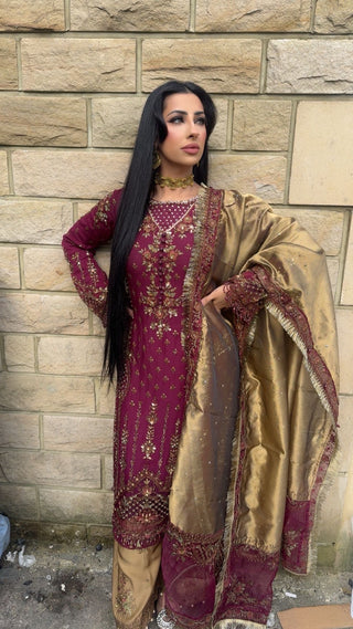 Luxe x Anam Maroon