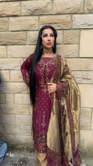 Luxe x Anam Maroon