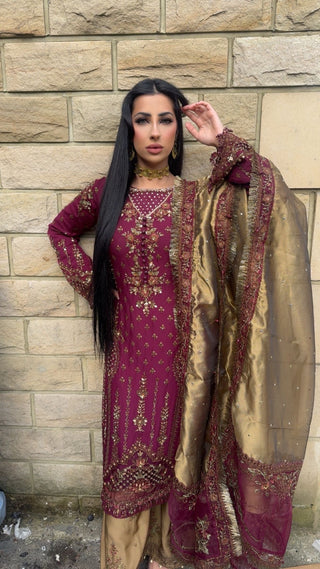 Luxe x Anam Maroon