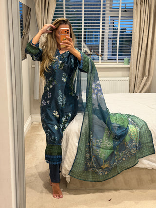 Maria Kaftan Blue Breeze x
