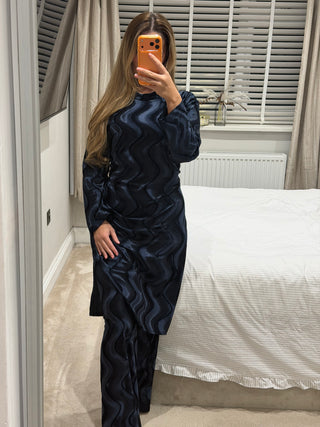 Sofia Belted Velvet Co Ord
