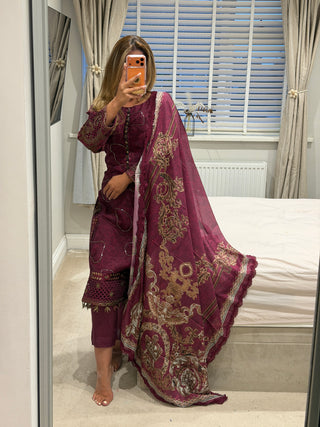 Luxe Maria Burgundy 💕