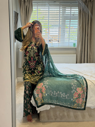 Khadi Print Emerald x