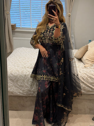 Emaara Edit Noir Peplum