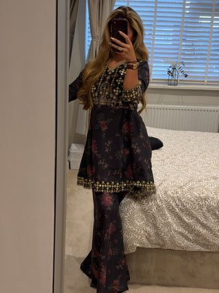 Emaara Edit Noir Peplum