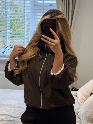 Chocolate Windbreaker