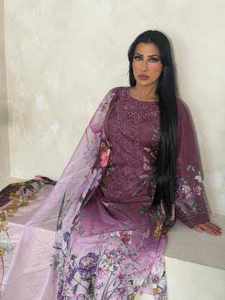 Maria Floral Purple x