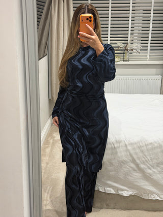Sofia Belted Velvet Co Ord