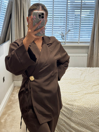 Rose Blazer Co Ord