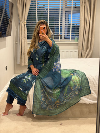 Maria Kaftan Blue Breeze x