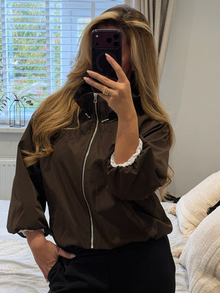 Chocolate Windbreaker