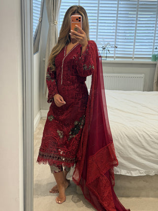 Maria Lace Rose Red x