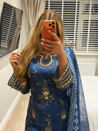 Blue Luxe x