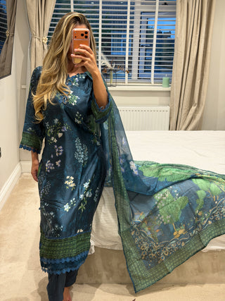 Maria Kaftan Blue Breeze x