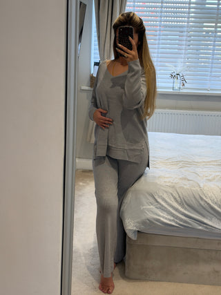 Cashmere Lounge Set Grey