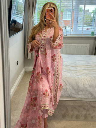 Maira Kaftan Pink