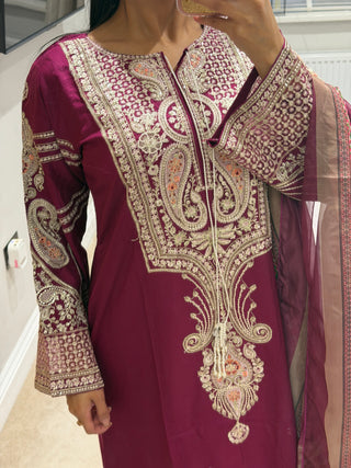 Ethnc Kaftan Pink x
